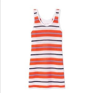 Tory Burch Tory Sport mesh pullover striped stretchy dress Size S/P